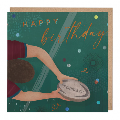 Rugby Birthday Card Greeting Card Buy Online